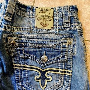 Men Rock Revival Jeans